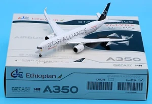 JC Wings 1:400 Ethiopian Airlines A350-900XWB Druckguss-Jet-Modell ET-AYN Klappe Down - Bild 1 von 13