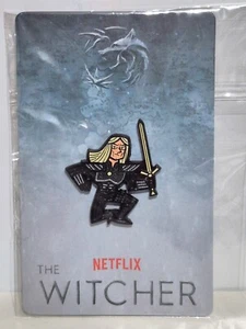 Pin insignia Witcher edición limitada Geralt Netflix - Imagen 1 de 2