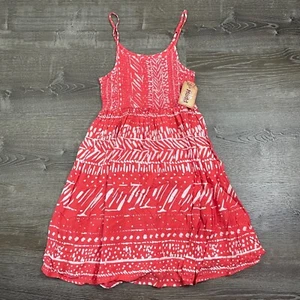 NWT Mudd Girls Sun Dress A-Line Summer Adjustable Strap Multicolor Size 14 - Picture 1 of 5