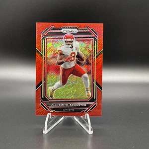2022 Prizm Football JuJu Smith-Schuster FOTL Red Shimmer /35 Exclusive Insert - Picture 1 of 2