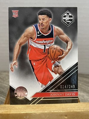 Johnny Davis 2022-23 Chronicles #380 limited Rookie 14/249 - Image 1 of 3
