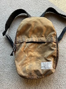 Rare The North Face Brown Label USA Vintage Orange Backpack Day Pack 70s - Picture 1 of 8
