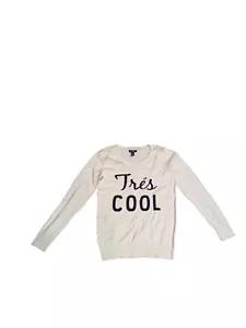 Women Gap Sweatshirt Size 5 Tres Cool Logo - Picture 1 of 1