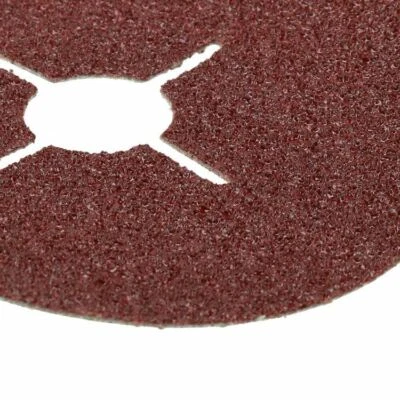 50pc 115mm (4.5") Fibre Discs 36 Grit Abrasive Sanding Disc Wood Metal Masonry - Image 1 of 4