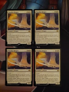 Timeless Dragon 4x *$10 Off Every $35 Sale!* Magic MTG Card - MH2 - Picture 1 of 1