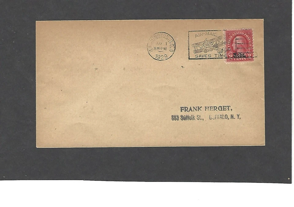 #671 2c NEBRASKA OVERPRINT FDC WASHINGTON,DC MAY 1-1929  - Image 1 of 1