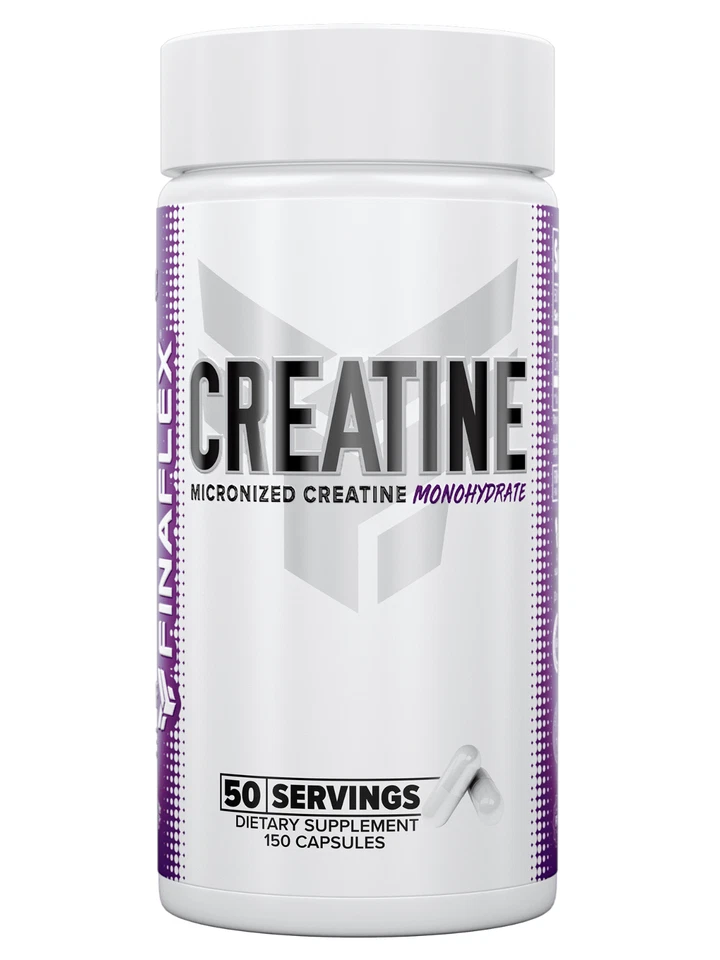 FinaFlex Creatine Monohydrate Promote Muscle Size Strength Performance 150ct