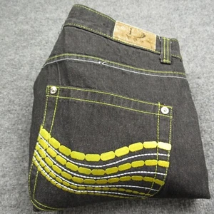 Vintage DMax Jeans Mens 37x32 Y2K Straight Leg Baggy Relaxed Grunge Tag Size 40 - Picture 1 of 14