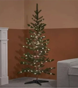 Albero di Natale Artificiale IKEA VINTERFINT Verde con 156 Luci LED 160 cm / 63" - Foto 1 di 6