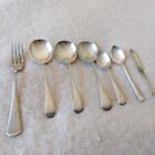 Mixed Lot Of Silver Plate Spoons, Fork And Butterknife