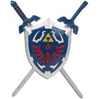 Zelda Hylian Shield & Swords Triforce Wall Mini Display Set Collectible Link