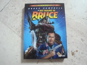 MY NAME IS BRUCE Bruce Campbell 2 Disc DVD Digibook Limited Edition Ted Raimi - Picture 1 of 12