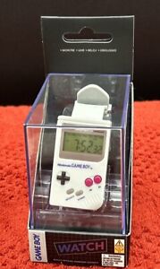 Nintendo GAMEBOY DIGITAL Wristwatch Super Mario Sounds Retro 80's/90's Gray NEW