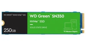 WD Green SN350 NVMe M.2 2280 Solid State Drive, 250GB - WDS250G2G0C - Picture 1 of 3