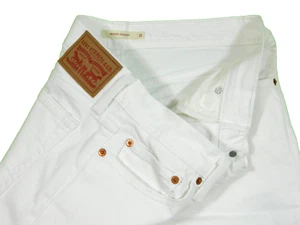 Women's Levi's Jeans Wedgie Straight Button Fly White Tag 31 measured Size 31x27 - Picture 1 of 5