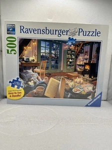 RAVENSBURGER Cozy Retreat 500 Piece Large Format Jigsaw Puzzle 27x 20" Sealed - Picture 1 of 4