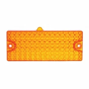 Parking Light Lens, Amber Lens, Left (Driver) Side - Fits Chevy Truck 1969-1970 - Picture 1 of 1