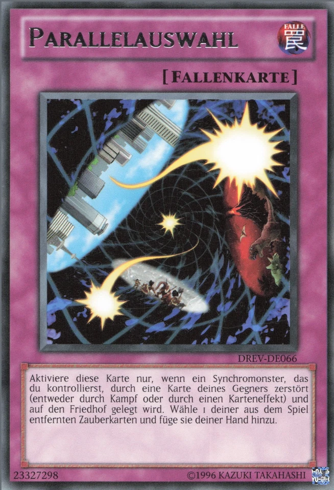 YuGiOh Parallelauswahl DREV-DE066 Rare Excellent 1st - Bild 1 von 2