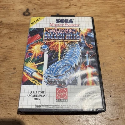 Arcade Smash Hits Sega Master System *Complete* #2 - Image 1 of 4