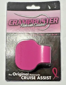 CrampBuster CB2-P Asistente de Crucero Confort para Motocicleta, Versión Amplia, ROSA - Imagen 1 de 4