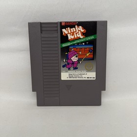  (Nintendo NES, 1986) Ninja kid (5-Screw), Authentic Work!!!