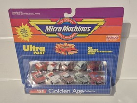 Galoob Micro Machines 1989 Sealed Set #51 Golden Age Collection