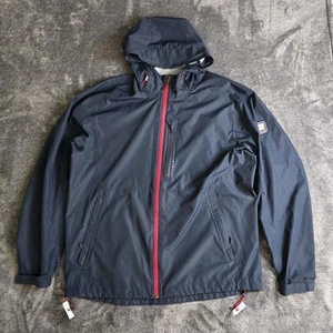 Chick-Fil-A Jacket Men's Blue Team Style Hooded Rain Coat Windbreaker L (Desc⚠️) - Picture 1 of 17