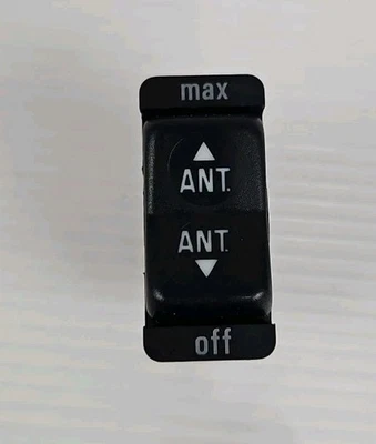 POWER AUDIO RADIO ANTENNA CONTROL SWITCH MERCEDES W126 560SEL 420SEL OEM - Image 1 of 3