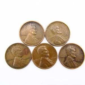Lincoln Wheat Cent Penny Münzlot - tatsächliche abgebildete Münzen [WCL41] - Bild 1 von 2