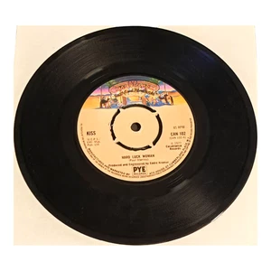 Kiss Hard Luck Woman / Calling Dr Love / Beth 7" Vinyl Record CAN 102 - Picture 1 of 6