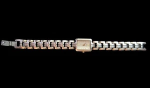 Montre Seiko 16mm Quartz Femme Acier Inoxydable Or #s Fit 6" Bracelet, Fonctionne Vintage - Photo 1/8