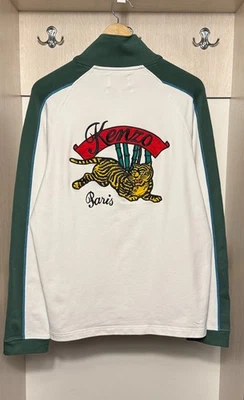 Kenzo Paris Memento Colección 2 Media Cremallera Sudadera Hombre Talla L Retro Inspiración Foto 1 de 4