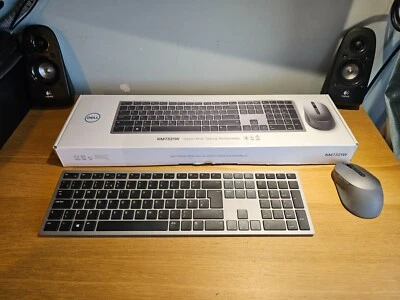 Dell Premier/Pro Plus Multi Device Wireless Keyboard and Mouse Set KM7321W Boxed - Image 1 of 3