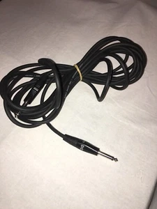 Hosa Pro Guitar Cable Straight Male to Male 20Ft Rean Silver 20 AWG OFC 6.35mm - Picture 1 of 4