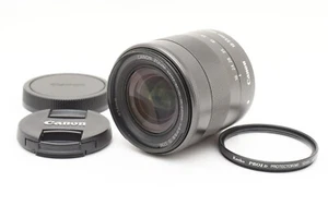 Exc Canon Zoom Lens EF-M 18-55mm f3.5-5.6 IS STM Black w/Filter 560 - Picture 1 of 10