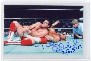 Tully Blanchard signiertes Foto - 1988 Crockett Cup vs Lex Luger Wrestling Autogramm - Bild 1 von 2