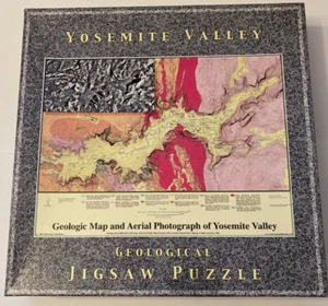 Winterwater Yosemite Valley 550 Teile, 18" x 24", geologisches Puzzle 2001 - Bild 1 von 3