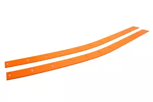 Five Star Bodies 000-400-FO Lower Nose Wear Strip Fluorescent Orange ABC Plastic - Picture 1 of 3