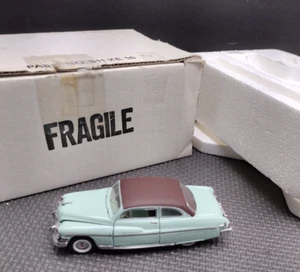 Franklin Mint 1951 Mercury Monterey Mint Green 1:43 B11KE16 Diecast w/Box - Picture 1 of 12