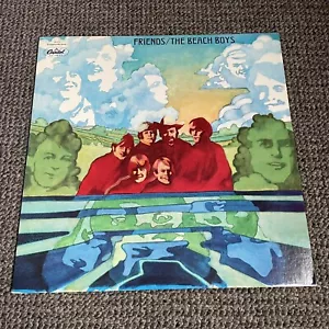 The Beach Boys – Friends Vinyl Record EARLY US Pressing BLACK 1981 RARE - Picture 1 of 15
