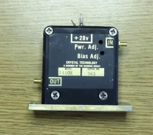 OPTICAL AOM ACOUSTO OPTIC Crystal technology LITHIUM NIOBATE 1110A  - Picture 1 of 3