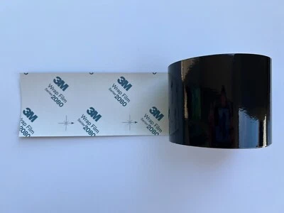 3M Chrome Delete Vinyl Wrap 2080 Series Film Gloss Black Air Release 4" x 84" - Image 1 of 2