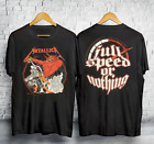 SELTEN!! 2024 Metallica 72 Seasons kurzärmeliges T-Shirt Full Speed Nordamerika