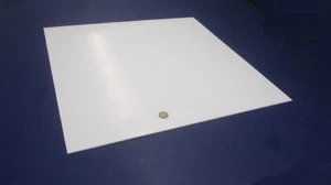 Kmac PTFE Virgin Sheet, 1/8" - .125" x 24" x 24" White - Picture 1 of 12