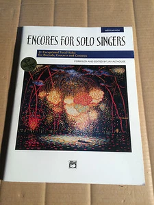 ENCORES FOR SOLISTAS - MEDIUM HIGH - JAY ALTHOUSE - con CD (nuevo) - Imagen 1 de 3