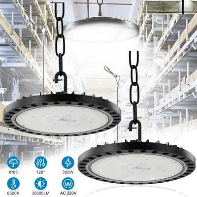 2 300W UFO LED hall lighting industrial lamp hall spotlight hall light - Image 1 of 4