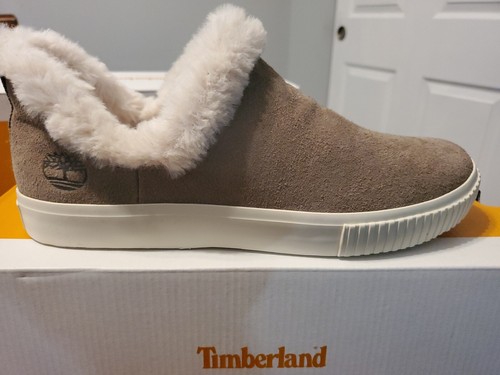 TIMBERLAND DONNA *SKYLA BAY SLIP ON* COLORE~ PELLE SCAMOSCIATA TALPA TAGLIA 9 5 M