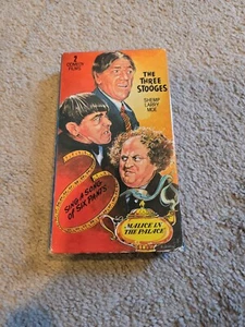 3 Stooges VHS Sing A Song of Six Pants & Malice In The Palace - REEDERSONG - Bild 1 von 4
