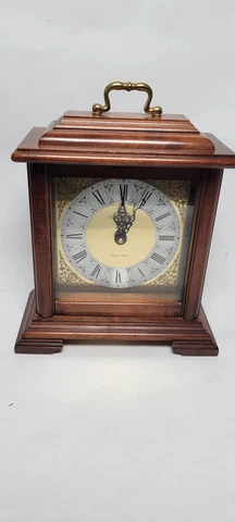 Howard Miller  Mantel Shelf Clock Model 612-481 Dual Chime Quartz German Cover