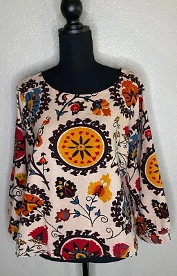 Top Colección Zanzea 4XL Multicolor Boho Flores Columpio Fluido Hippie Foto 1 de 4